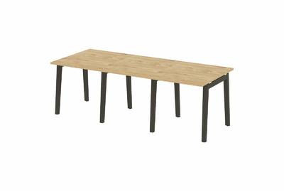 Стол переговорный на деревянных опорах Onix wood OW.PRG-3.0