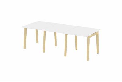 Стол переговорный на деревянных опорах Onix wood OW.PRG-3.0