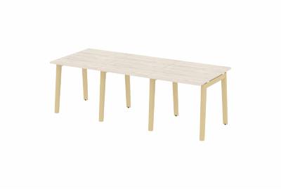Стол переговорный на деревянных опорах Onix wood OW.PRG-3.0