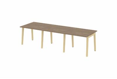 Стол переговорный на деревянных опорах Onix wood OW.PRG-3.1