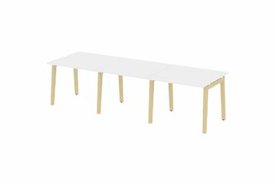 Стол переговорный на деревянных опорах Onix wood OW.PRG-3.1