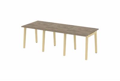 Стол переговорный на деревянных опорах Onix wood OW.PRG-3.0