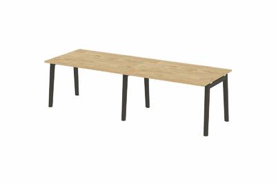 Стол переговорный на деревянных опорах Onix wood OW.PRG-2.3