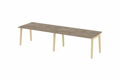 Стол переговорный на деревянных опорах Onix wood OW.PRG-2.4