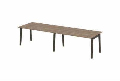 Стол переговорный на деревянных опорах Onix wood OW.PRG-2.4