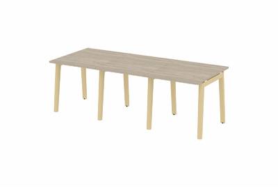 Стол переговорный на деревянных опорах Onix wood OW.PRG-3.0