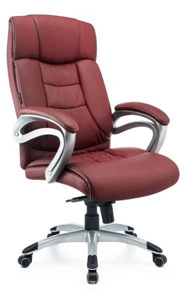 Кресло 2108Н "George" Premium (ЭкоКожа) (бордовый/burgundy)