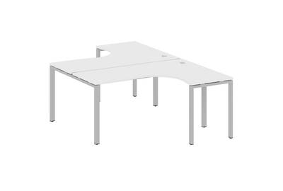 Рабочая станция криволинейная Metal system style БП.РАС-СА-2.4