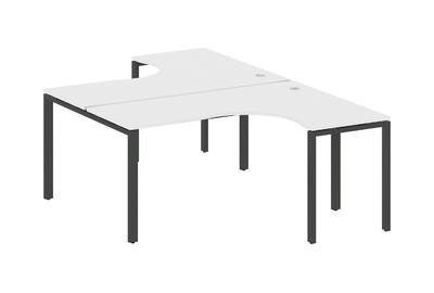 Рабочая станция криволинейная Metal system style БП.РАС-СА-2.4
