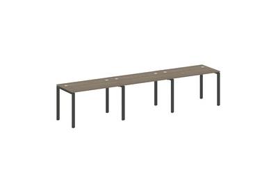Рабочая станция на 3 раб. места Metal system style БП.СМ-3.2