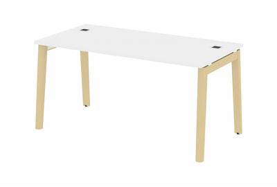 Стол руководителя на деревянных опорах Onix wood direct OW.SRR-4.8