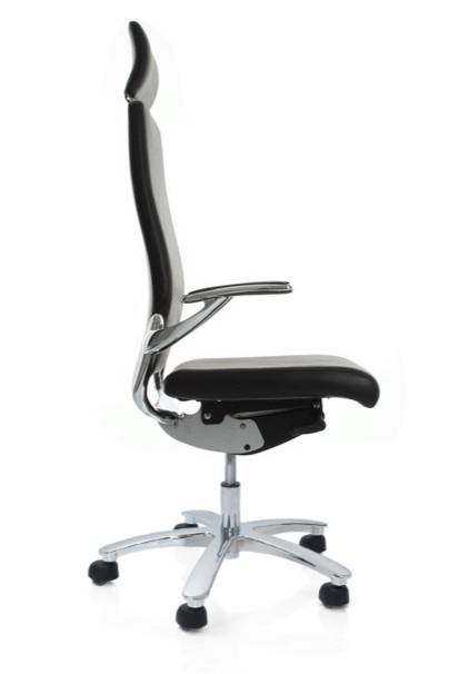 Кресло д/руководителя VISTA Ex, синхромеханизм, AC-7, CY-B50, экокожа, черный, VST HP41CU31PB
