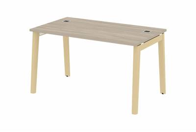 Стол руководителя на деревянных опорах Onix wood direct OW.SRR-3.8
