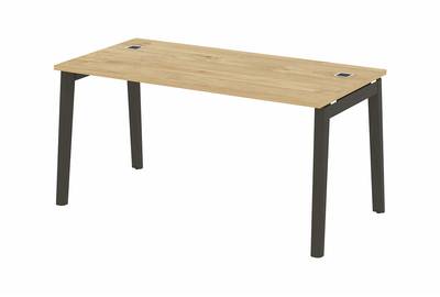 Стол руководителя на деревянных опорах Onix wood direct OW.SRR-4.8