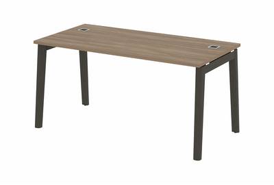 Стол руководителя на деревянных опорах Onix wood direct OW.SRR-4.8