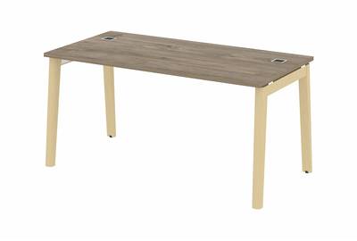 Стол руководителя на деревянных опорах Onix wood direct OW.SRR-4.8