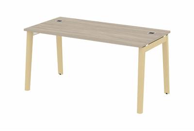 Стол руководителя на деревянных опорах Onix wood direct OW.SRR-4.8