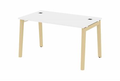 Стол руководителя на деревянных опорах Onix wood direct OW.SRR-3.8