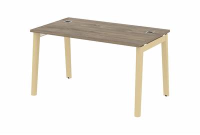 Стол руководителя на деревянных опорах Onix wood direct OW.SRR-3.8