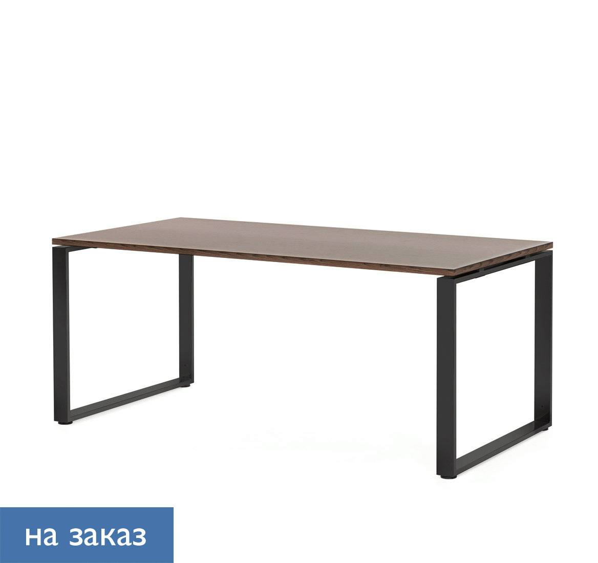 ROLA Стол L180 черн ТАБАК/ЧЕРНЫЙ