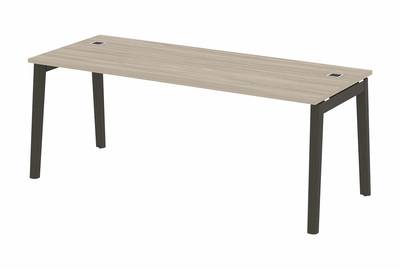 Стол руководителя на деревянных опорах Onix wood direct OW.SRR-6.8