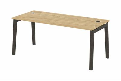 Стол руководителя на деревянных опорах Onix wood direct OW.SRR-5.8