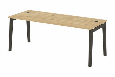 Стол руководителя на деревянных опорах Onix wood direct OW.SRR-6.8