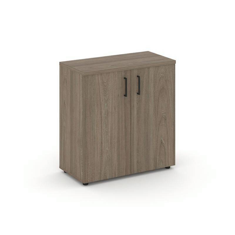 Style Project Шкаф низкий широкий SN.STS-301 Вяз Благородный/Черный Ручки 796*400*833