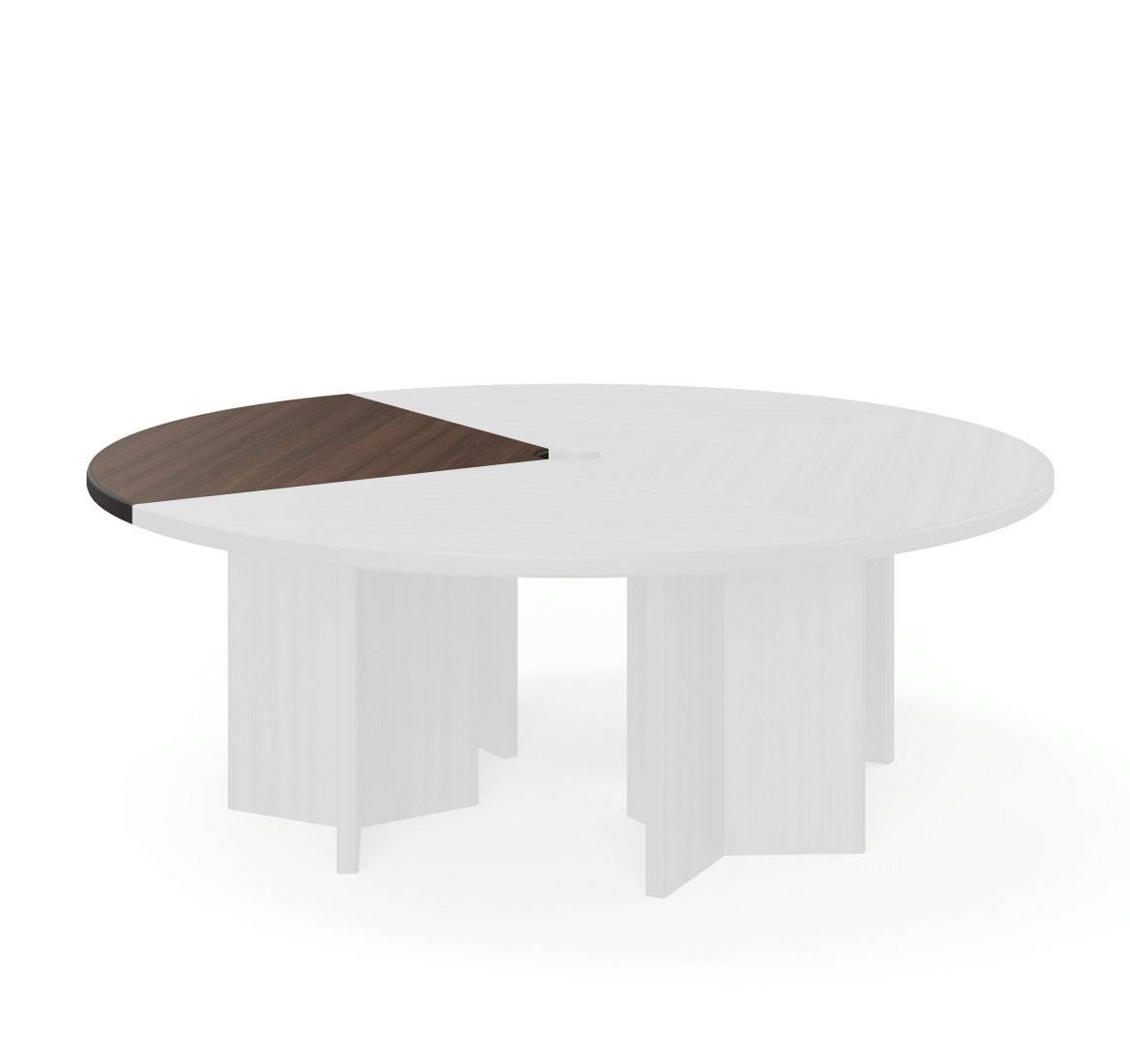 LEGNO Сектор 90* стола/пер ОРЕХ