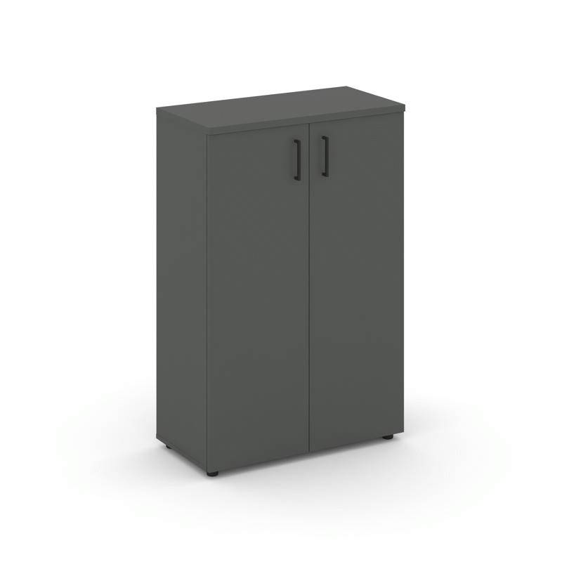 Style Project Шкаф средний широкий SN.STS.E-204 Антрацит/Черный Ручки 796*400*1203