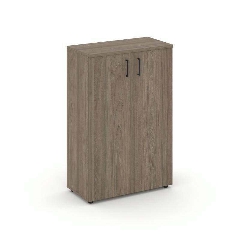 Style Project Шкаф средний широкий SN.STS.E-204 Вяз Благородный/Черный Ручки 796*400*1203