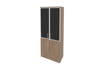 Шкаф высокий широкий Onix O.ST-1.2R black