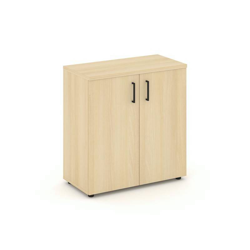 Style Project Шкаф низкий широкий SN.STS.E-301 Акация Лорка/Черный Ручки 796*400*833