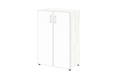 Шкаф для документов широкий средний (нужен топ) Yalta LT.ST-2.4 R white