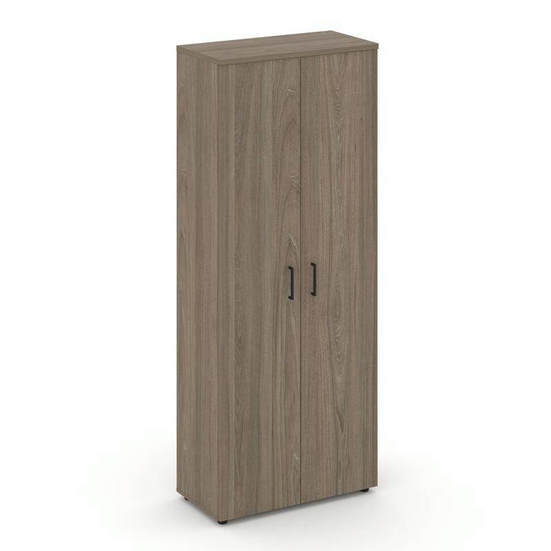 Style Project Шкаф высокий широкий SN.STS.E-108 Вяз Благородный/Черный Ручки 796*400*1982