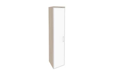 Шкаф высокий узкий левый Onix O.SU-1.10R(L) white