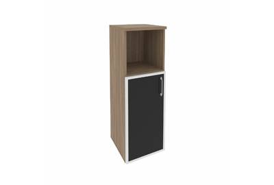 Шкаф средний узкий левый Onix O.SU-2.2R(L) black