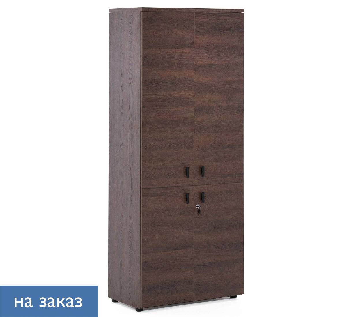 LAVA Шкаф 4 дер.двери H.198 ТАБАК