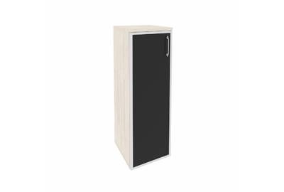 Шкаф высокий узкий левый Onix O.SU-2.4R(L) black