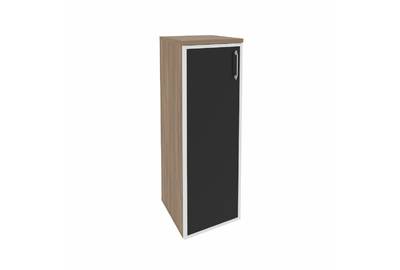 Шкаф высокий узкий левый Onix O.SU-2.4R(L) black