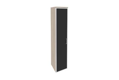 Шкаф высокий узкий левый Onix O.SU-1.10R(L) black