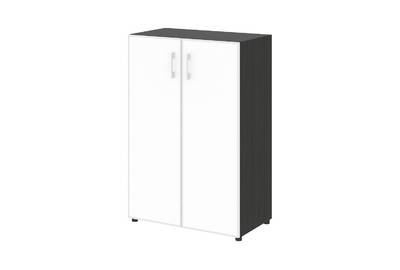Шкаф для документов широкий средний (нужен топ) Yalta LT.ST-2.4 R white