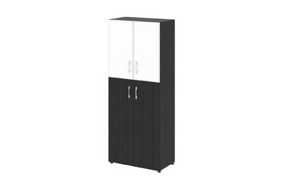 Шкаф для документов высокий широкий (нужен топ) Yalta LT.ST-1.7 R white
