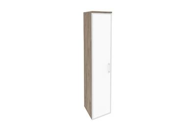 Шкаф высокий узкий левый Onix O.SU-1.10R(L) white
