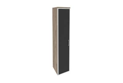 Шкаф высокий узкий левый Onix O.SU-1.10R(L) black