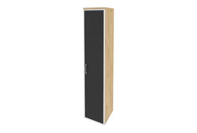 Шкаф высокий узкий правый Onix O.SU-1.10R(R) black