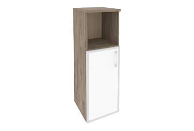 Шкаф средний узкий левый Onix O.SU-2.2R(L) white