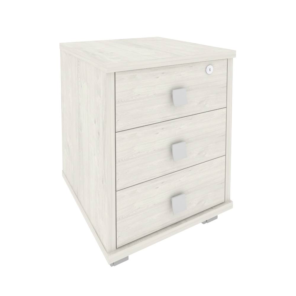 Style Тумба подкатная 3 ящ. с фолдингом Л.ТМ-3F Дуб Наварра 420*450*563