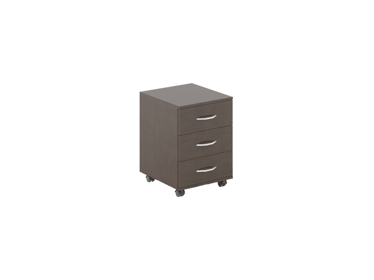 Тумба подкатная SC-3M Легно темный 412*450*556 SIMPLE