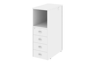 Тумба 4 ящика завершающая, левая Onix O.R-TV-4(L)